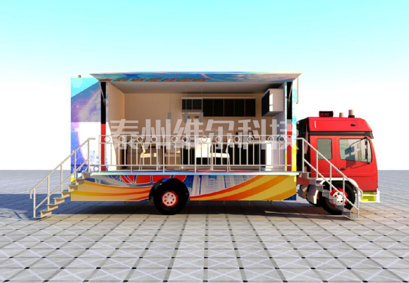 移動(dòng)地震體驗(yàn)車(chē)